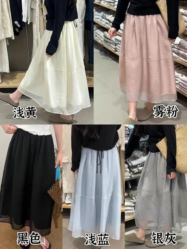 體育投注：斜肩上衣+半身裙，清涼松弛顯氣質！