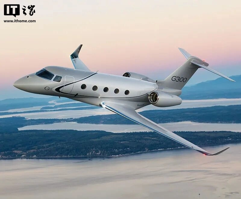 賭波:灣流 G300 超中型公務機完成首飛:平均速度 0.75 馬赫,能坐 10 人