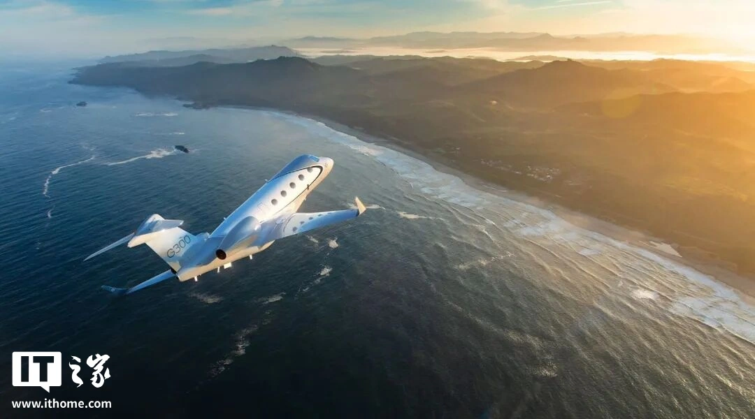 賭波:灣流 G300 超中型公務機完成首飛:平均速度 0.75 馬赫,能坐 10 人